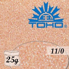 Toho Rokajl 11/0 Trans-Rainbow Rosaline, 25g (č.169)