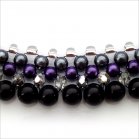 Náhrdelník Black-purple