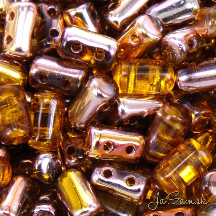 MATUBO™ Rulla - 3x5mm - Copper - Topaz-C10060 - 10 g (R313)