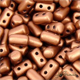 MATUBO™ Rulla - 3x5mm - Matte - Metallic Bronze Copper-K01780 - 10 g (R315)