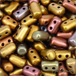 MATUBO™ Rulla - 3x5mm - Matte - Metallic Bronze Iris-K01640 - 10 g (R340)