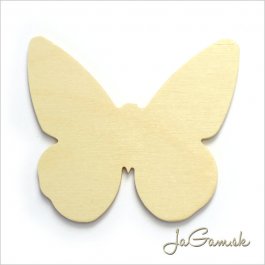 Drevený výrez Motýľ 8cm 1ks