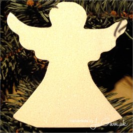 Vianočná ozdoba - anjel 8cm, 1ks