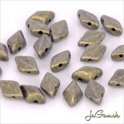 MATUBO™ GEMDUO - Metallic Suede Gold 23980/79080 - 20ks (GD123)