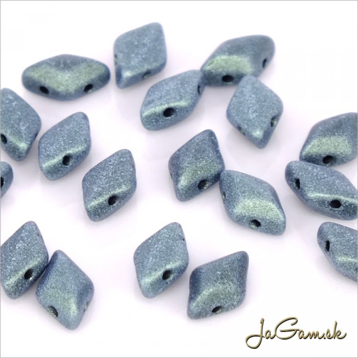 MATUBO™ GEMDUO - Metallic Suede Light Green 23980/79051 - 20ks (GD121)