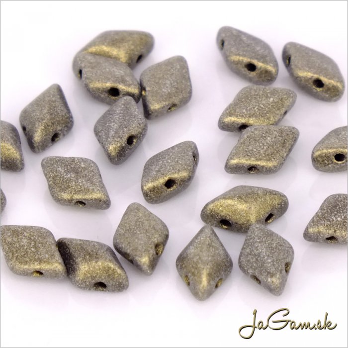 MATUBO™ GEMDUO - Metallic Suede Gold 23980/79080 - 20ks (GD123)