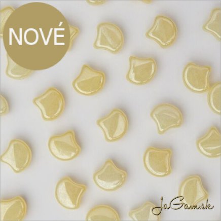 MATUBO™ GINKO -  White Opal Yellow Luster 01000/14483 - 20ks (GI108)