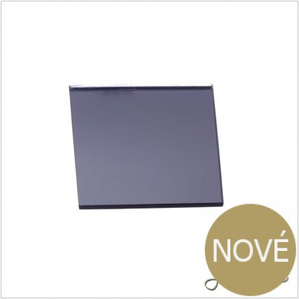 Zrkadlové plexisklo 3mm hematit 60x40cm(heacr01)