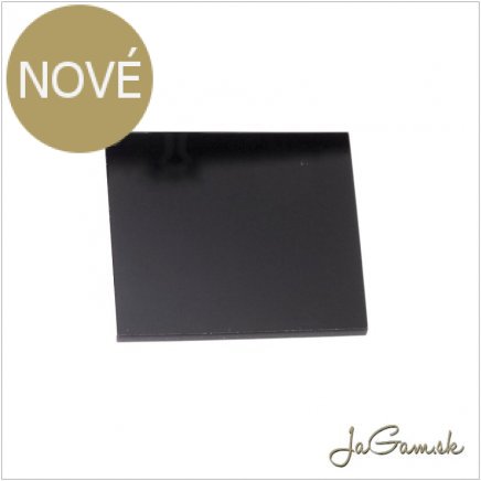 Zrkadlové plexisklo 1mm čierna 60x40cm(blacr02)