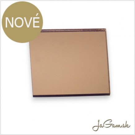 Zrkadlové plexisklo 1mm bronz 60x40cm(bracr02)