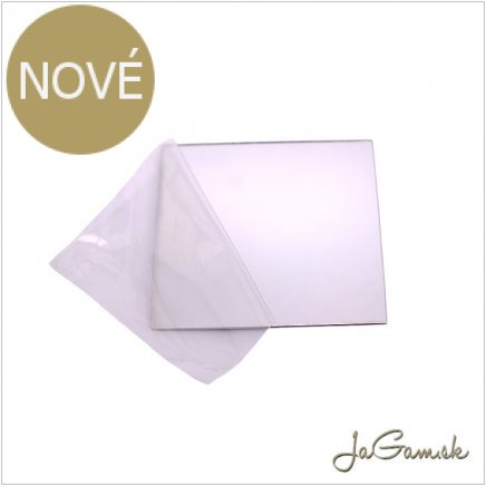 Zrkadlové plexisklo 1mm strieborné 90x60cm(agacr04)