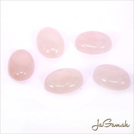 Kabošón - minerál Ruženín 25x18mm,1ks (min_kab16025)
