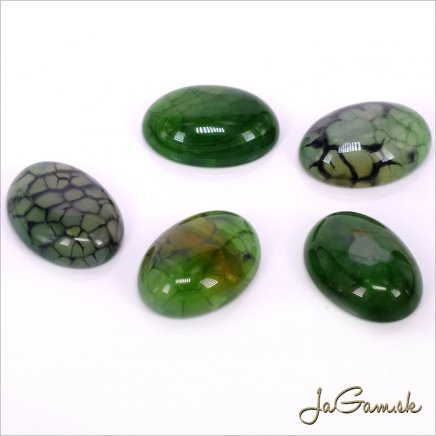 Kabošón - minerál Achát 25x18mm,1ks (min_kab16026)