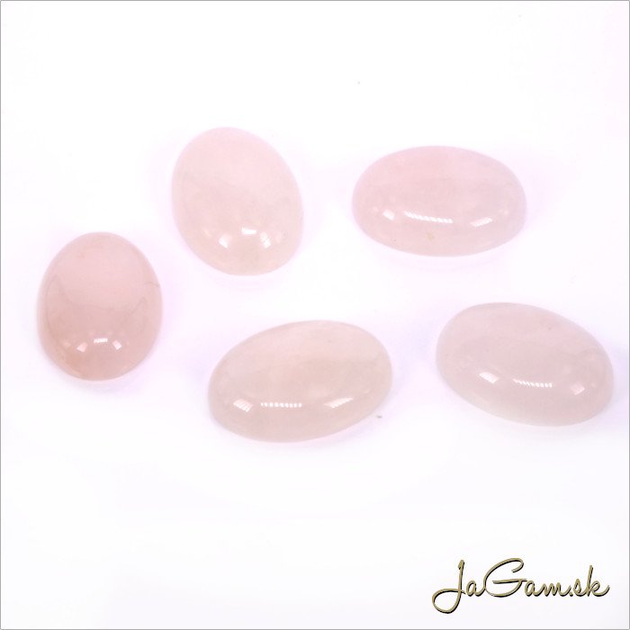 Kabošón - minerál Ruženín 25x18mm,1ks (min_kab16025)