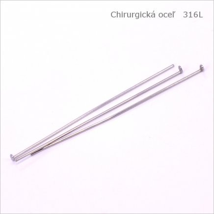 Ketlovací nit CHIRURGICKÁ OCEĽ 30mm, 50ks (1026)