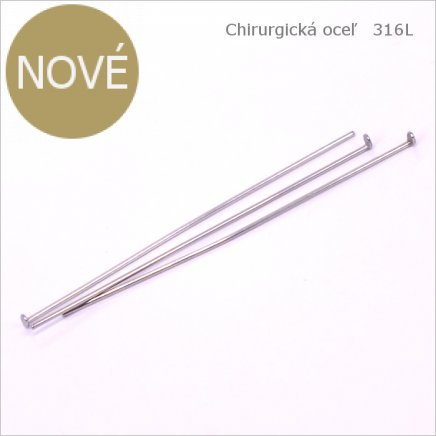 Ketlovací nit CHIRURGICKÁ OCEĽ 60mm, 50ks (CH1606)