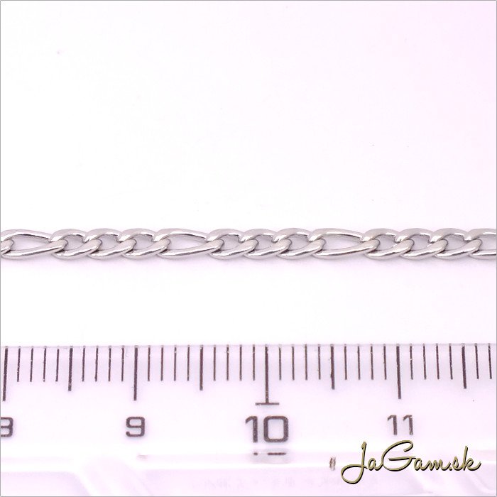 Retiazka 4(6)x3mm  CHIRURGICKÁ OCEĽ - 0,5m (1056)