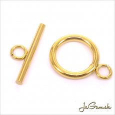 Americké zapínanie CHIRURGICKÁ OCEĽ 16 x 12 mm, 1 pár (CH1431g)