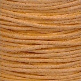 Voskovaná šnúrka 1mm, lososová - 1m (1307)