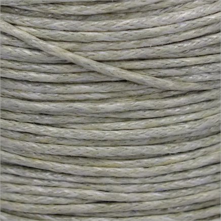 Voskovaná šnúrka 1mm, sivohnedá - 1m (1308)