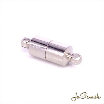 Magnetické zapínanie 16x6mm platina, 1pár (228)