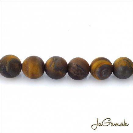 Minerál TIgrie oko mat 8mm 10ks (13723)