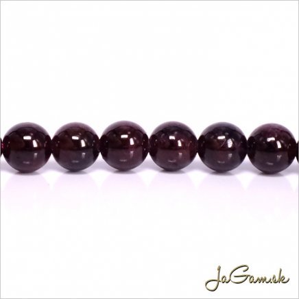 Minerál Garnet/granát 6mm 10ks (13760)