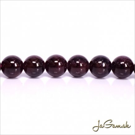 Minerál Garnet/granát 6mm 10ks (13758)