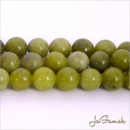 Minerál Peridot 6mm 10ks (13802)