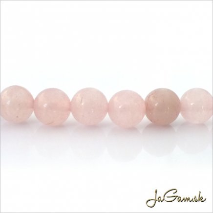 Minerál Ruženín 6mm, šnúra cca 60ks (m112)