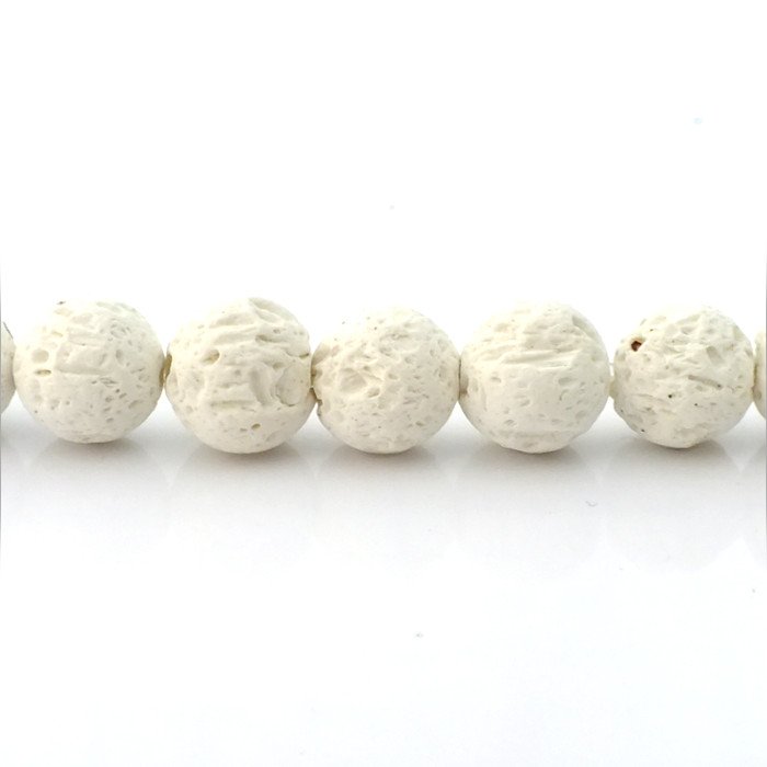 Minerál Láva 6mm, šnúra cca63ks (m141)