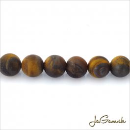 Minerál TIgrie oko mat 8mm 10ks (13723)