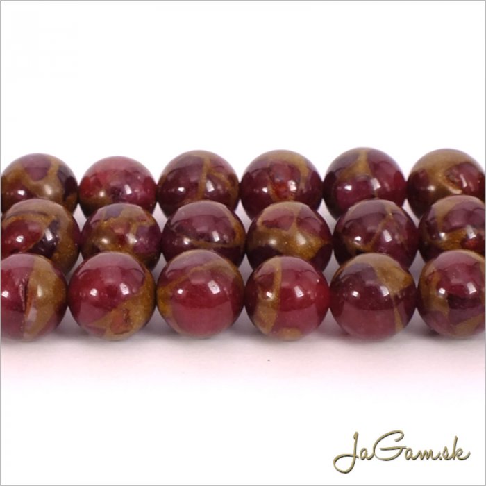 Minerál Chalcedonit 8mm 10ks (13804)