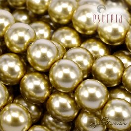 Voskované perly - ESTRELA - zlatá 47834, veľkosť 4 mm, 120 ks (č.5) 