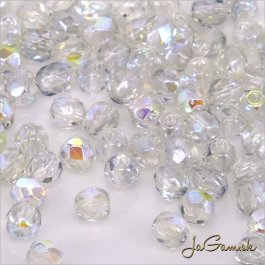 Ohňovky 3 mm priehľadná AB 60 ks (5018)