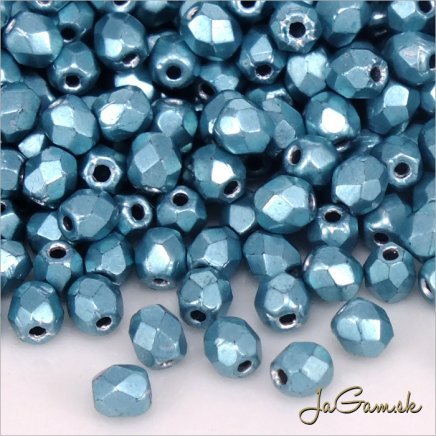 Ohňovky 4 mm zelená metalic 77060cr - 30 ks (5363)