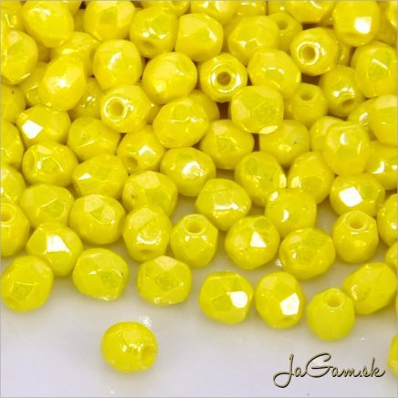 Ohňovky 4 mm žltá s listrom 30 ks (5405)