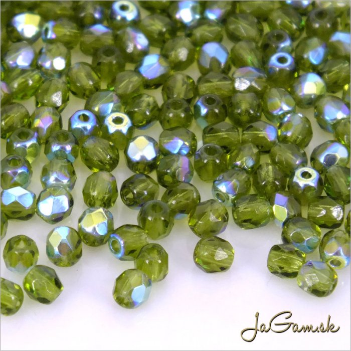 Ohňovky 3mm zelená AB 03000/48226, 60ks (5081)