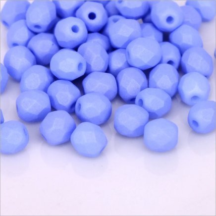 Ohňovky 4 mm modrá matná 30ks  (5311)