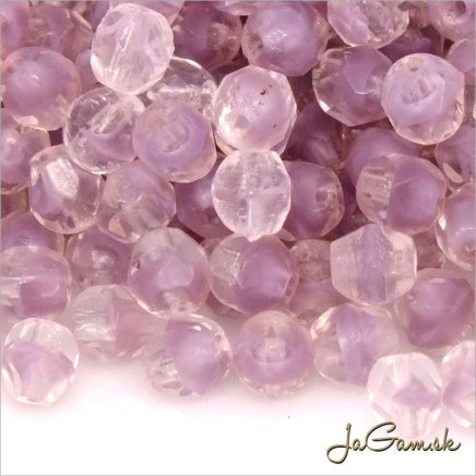 Ohňovky 4 mm fialová/ priehľadná 30ks (5332)