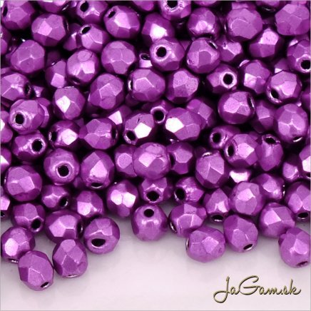 Ohňovky 4 mm fialová metalická 05A10 30 ks (5382)