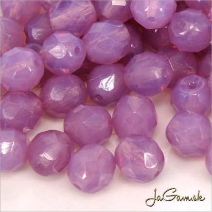 Ohňovky 8 mm ružová milky pink 10 ks (5931)