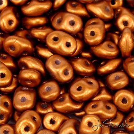 MATUBO Superduo - Matte - Metallic Dk Copper - K0175 - 10 g (125)