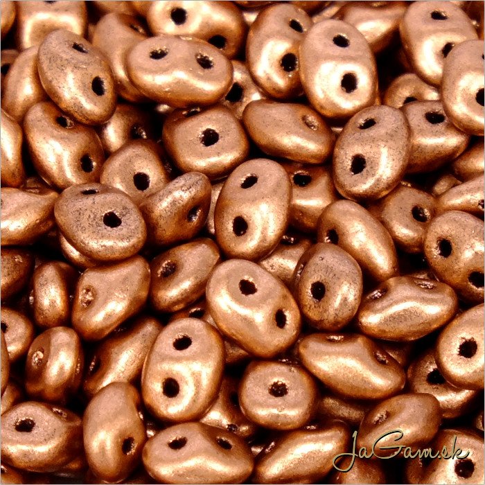 MATUBO Superduo - Matte - Metallic Copper - K0177 - 10 g (124)