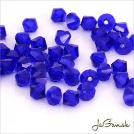 Slniečka 3 mm modrá/ cobalt blue 30080, 20 ks (7075mc)