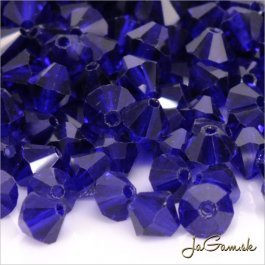Slniečka 5 mm modrá/ sapphire 30090 - 30 ks (7064mc)
