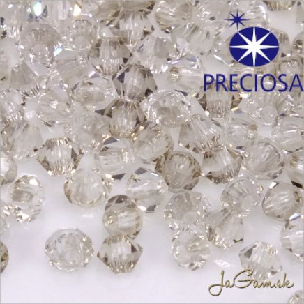 Preciosa MC rondell 3mm Crystal Velvet, 20ks (PREC_MC303)