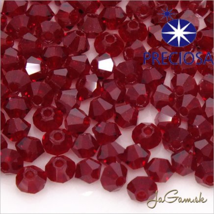 Preciosa MC rondell 3mm Siam, 20ks (PREC_MC311)