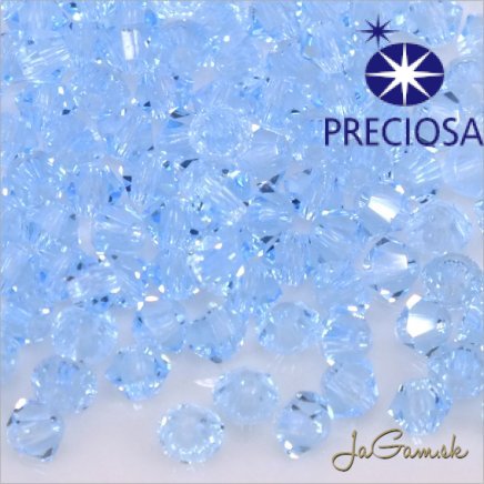 Preciosa MC rondell 3mm Aquamarine, 20ks (PREC_MC313)