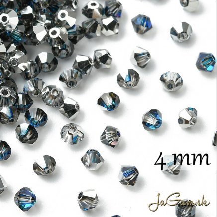 Preciosa MC rondell 4mm Bermuda Blue, 20ks (PREC_MC333)